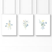 Wall Decorating Ideas For Office | Set of 3 wall art prints