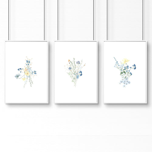 Wall Decorating Ideas For Office | Set of 3 wall art prints