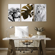 Wall Hanging Art | Set of 3 African Wildlife Wall art Prints