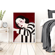 Wall Hangings For Bedroom | Set of 3 Women Art Prints