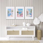 Wall Paintings In Living Room | Set of 3 Beach Decor Wall art Prints