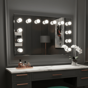 PRE ORDER FOR THE END OF AUGUST - Nicole Hollywood Mirror Wall Mounted 100x60cm