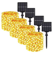 Caradok Solar String Lights Outdoor - 8 Lighting Modes - Extra Long Up to 30m with 300 LEDs - IP65 Waterproof Fairy Lights