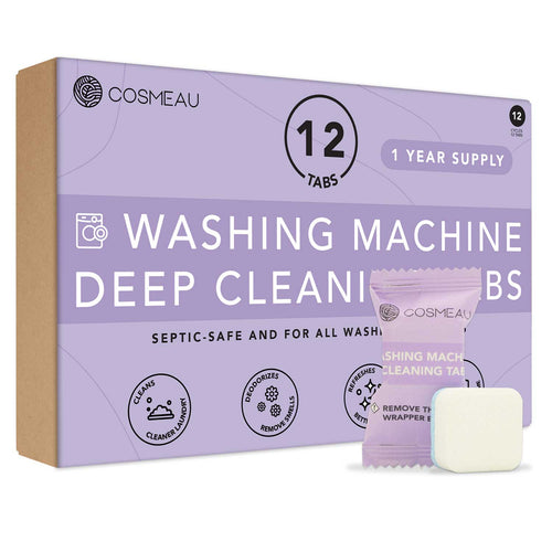 Washing Machine Deep Cleaning Tablets – 12 Pack
