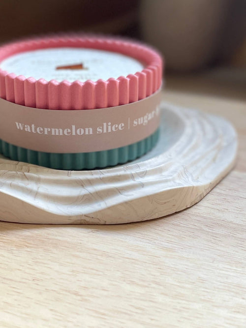 Watermelon Soy Candle – Fruity Summer Home Fragrance