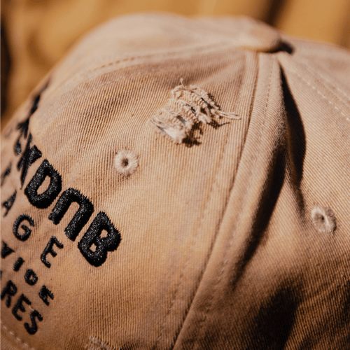 Beige Parts & Spares Vintage Cap