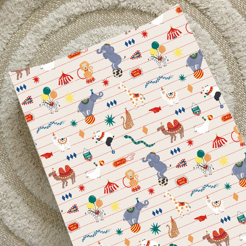 Anti-Roll Wedge Baby Changing Mat - Circus
