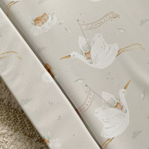 Standard Changing Mat - Welcome Baby Unisex Print