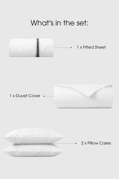 Percale Essentials Bedding Set