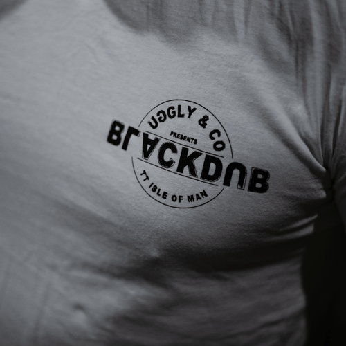 White Stamp Tee