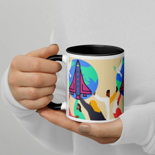 First Home Mug with Color Inside