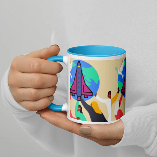 First Home Mug with Color Inside