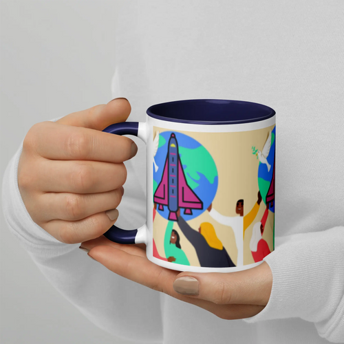 First Home Mug with Color Inside