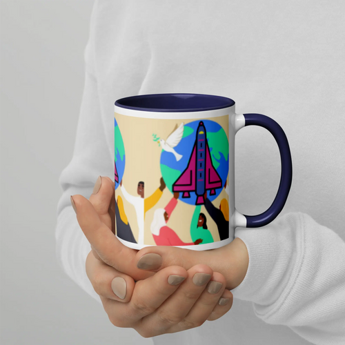 First Home Mug with Color Inside