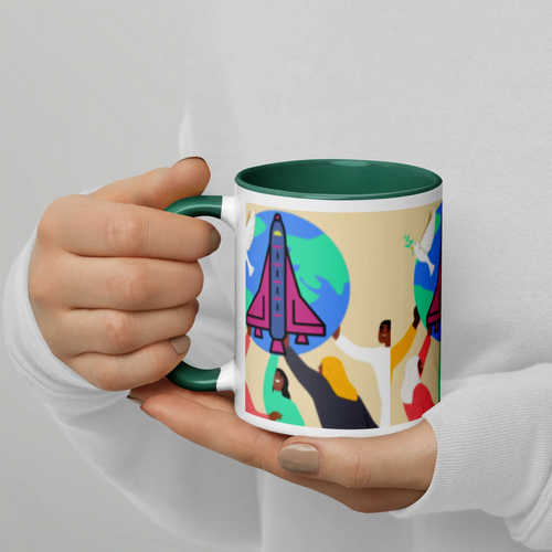 First Home Mug with Color Inside
