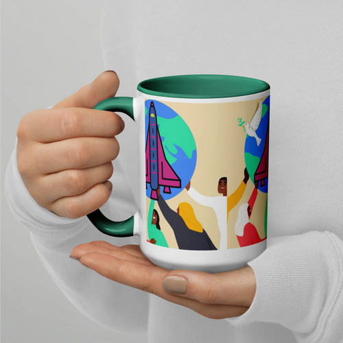 First Home Mug with Color Inside