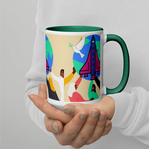 First Home Mug with Color Inside