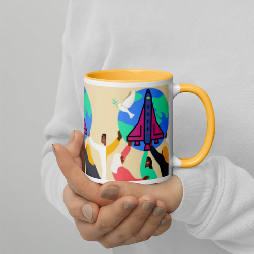 First Home Mug with Color Inside