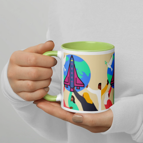 First Home Mug with Color Inside