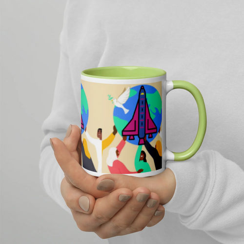 First Home Mug with Color Inside