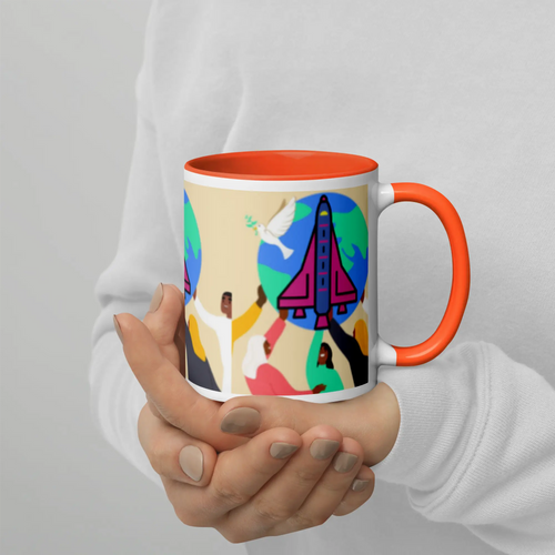 First Home Mug with Color Inside
