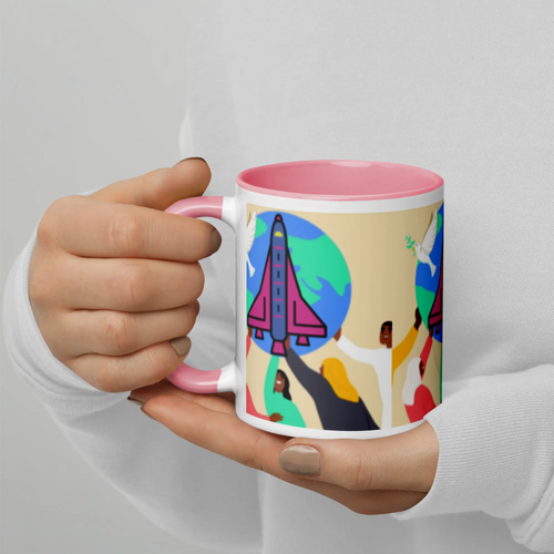 First Home Mug with Color Inside