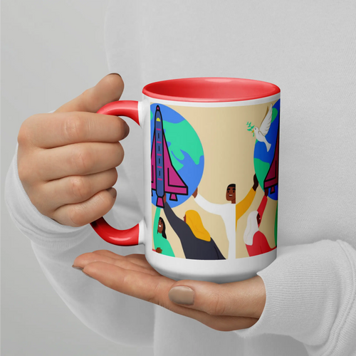 First Home Mug with Color Inside