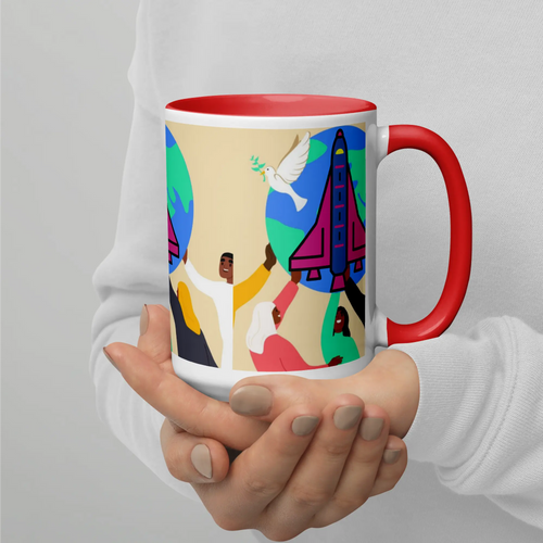 First Home Mug with Color Inside