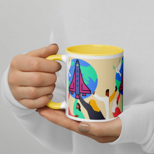 First Home Mug with Color Inside