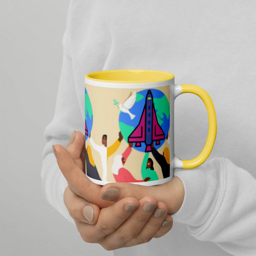 First Home Mug with Color Inside
