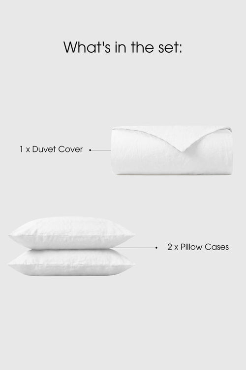 Percale Duvet Cover Set