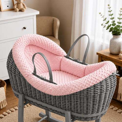 Wicker Pod Baby Deluxe Moses Basket-No stand included