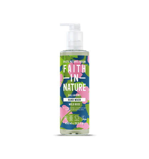 Wild Rose Hand Wash 400ml – 99.5% Natural Origin