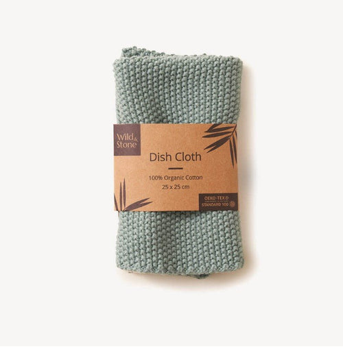 Wild Stone 100% Organic Cotton Dishcloth