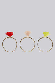 Wilma 3 Tassel Bracelets