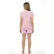 Daisy Dreamer Womens Cotton Sausage Dog Print T Shirt And Shorts Pyjama Set For Summer