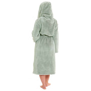 Daisy Dreamer Women's Fleece Hooded Robe Snuggle Touch Velvet-Soft Loungewear UK Sizes