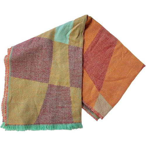 Sock Stack Women's Soft Woven Winter Scarves Lightweight Cosy Acrylic Wraps Multicolor