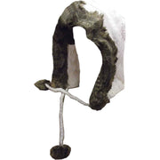 Sock Stack Women's Winter Chunky Knit Hood Hat With Faux Fur Trim And Pom Poms Comfort Cuff Everyday Wear