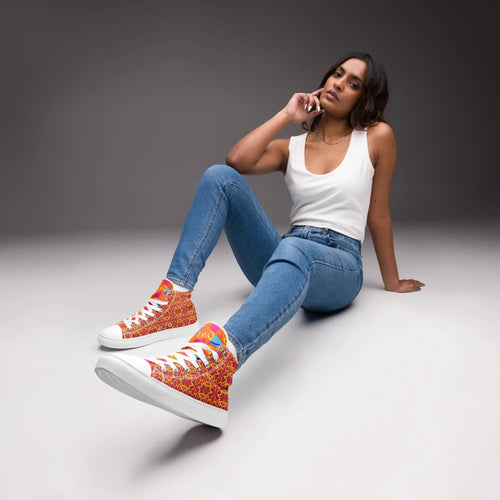 Direct Women’s high top canvas shoes