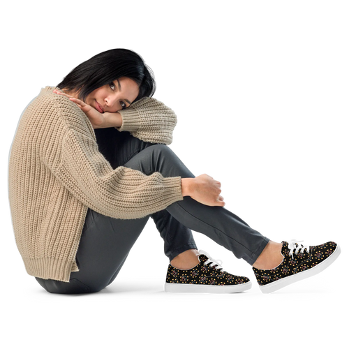 Tao Sun Women's Lace-Up Canvas Shoes