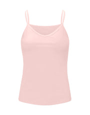 Womens Merino Cami, Pink Peach Blossom
