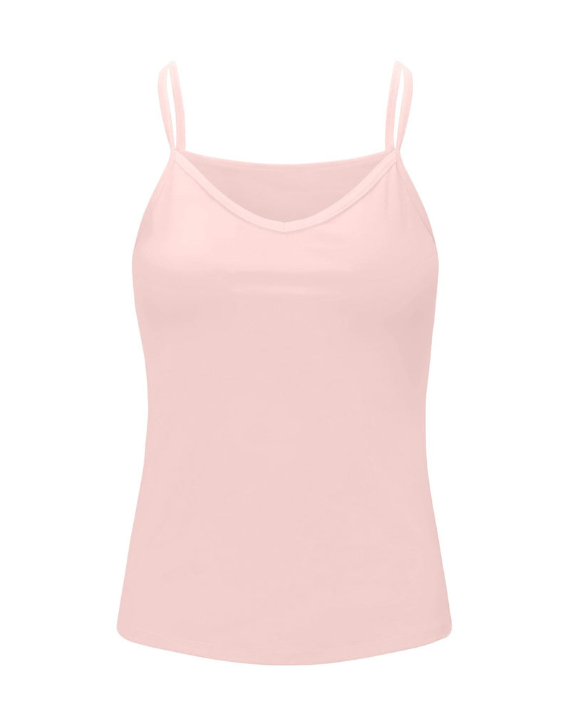 Womens Merino Cami, Pink Peach Blossom
