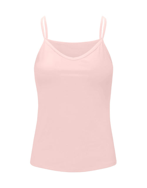 Womens Merino Cami, Pink Peach Blossom