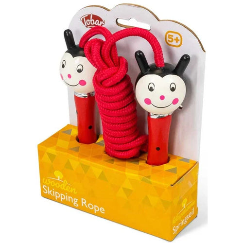 WOODEN SKIPPING ROPE - 3 Styles   0ne supplied from availability