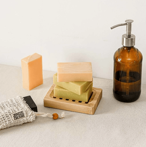 Wooden Soap Tray, Rectangular Shape Tray For Soap Bars