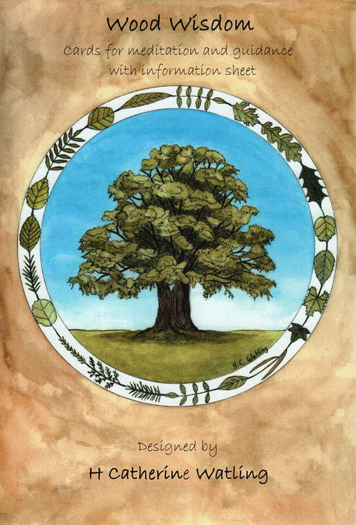 Wood Wisdom - Cards for Meditation and Guidance by H. Catherine Watling
