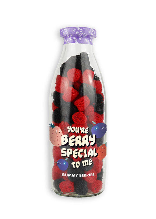 You’re Berry Special Gummy Berries Message Sweet Bottle