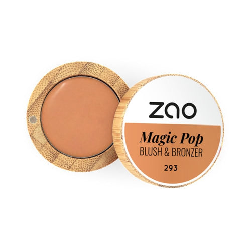 Zao Magic Pop Balm Amber Glow 293 – Limited Edition Organic Blush & Bronzer