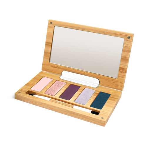 Zao Night & Roses Palette – Refillable Bamboo Eyeshadow Palette